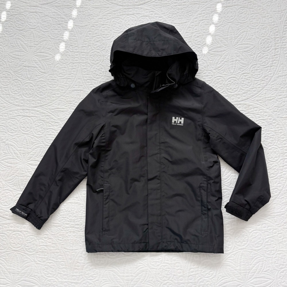 Helly Hansen Jr Dubliner High-Performance Wind & Water Proof Jacket Sz 10